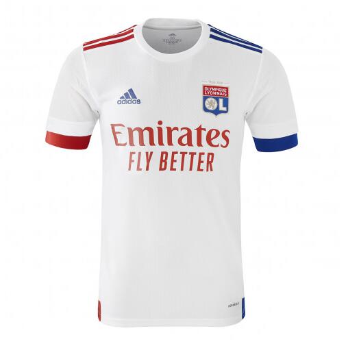 Olympique Lyonnais 70th Anniversary Home Kit Soccer Jersey 2020/21